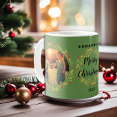 Schaffen Sie sich Ihr eigenes fröhliches Weihnacht Kaffeetasse
