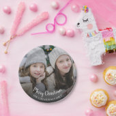 Schaffen Sie sich Ihr eigenes fröhliches Weihnacht Pappteller (Party)