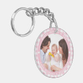 Schaffen Sie sich Ihr eigenes glückliches Foto für Schlüsselanhänger (Vorderseite links)