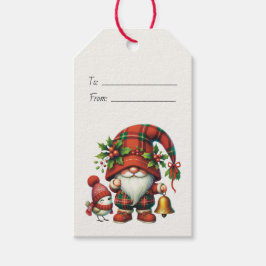 Schaffen Sie sich Ihr eigenes Kariertes Weihnachts Geschenkanhänger