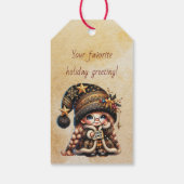 Schaffen Sie sich Ihr eigenes magisches Weihnachts Geschenkanhänger (Rückseite)