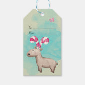 Schaffen Sie sich Ihr eigenes Weihnachtsfest für P Geschenkanhänger (Vorderseite)