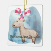 Schaffen Sie sich Ihr eigenes Weihnachtsfest für P Keramikornament (Links)