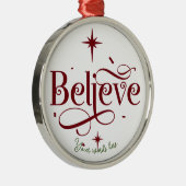 Schaffen Sie sich Ihr eigenes Weihnachtsfest Ornament Aus Metall (Rechts)