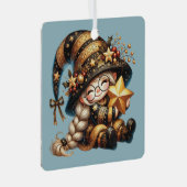 Schaffen Sie sich Ihr eigenes zauberhaftes Weihnac Ornament Aus Metall (Vorderseite Rechts)