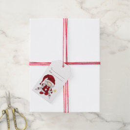 Schaffen Sie sich Ihre eigene Frau frohe Weihnacht Geschenkanhänger