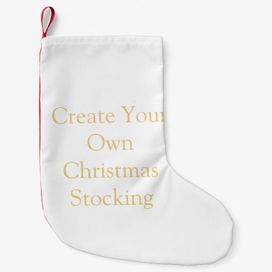 Schaffen Sie sich Ihren eigenen WeihnachtsStrumpf Kleiner Weihnachtsstrumpf (Vorderseite)