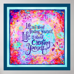 Schaffen Sie sich selbst Inspirierend Kostenvorans Poster