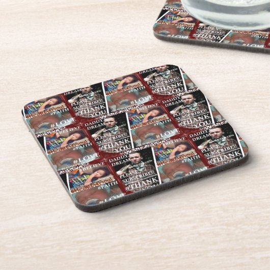 Schaffen Sie Ur besitzen HardPlastic Untersetzer (Linke Seite)