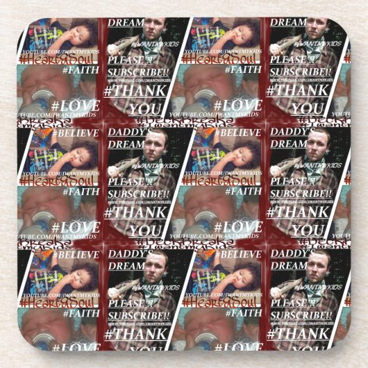 Schaffen Sie Ur besitzen HardPlastic Untersetzer (Vorderseite)