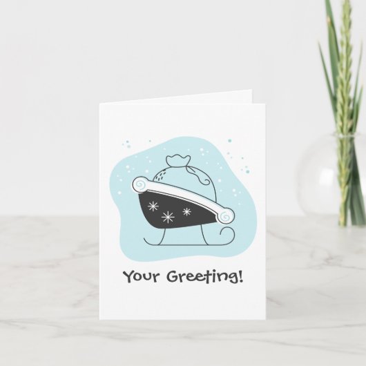 Schaffen Sie Weihnachten für Ihren Weihnachtsmann (Vorderseite)