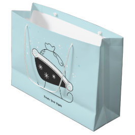 Schaffen Sie Weihnachten für Ihren Weihnachtsmann Große Geschenktüte