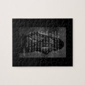 Schaffen Sie zitiert auf stille Art Puzzle (Horizontal)