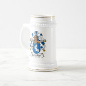 Schaffer Familienwappen Bierglas (Vorderseite Links)