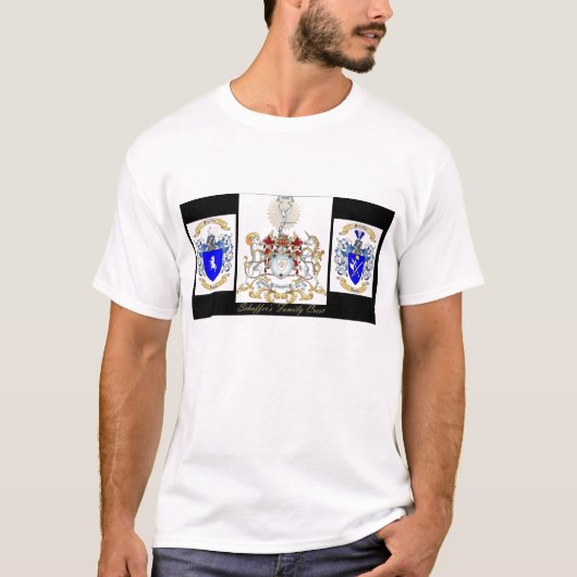 Schaffer Familienwappen-Seite T-Shirt (Vorderseite)