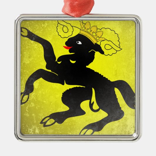 Schaffhausen Ornament Aus Metall (Vorne)