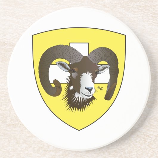 Schaffhausen Schweiz BierŌ Getränkeuntersetzer (Vorne)
