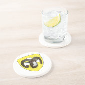 Schaffhausen Schweiz BierŌ Getränkeuntersetzer (Seite)