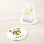 Schaffhausen Schweiz BierŌ Untersetzer (Seite)