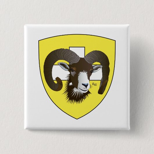 Schaffhausen Schweiz Button (Vorderseite)