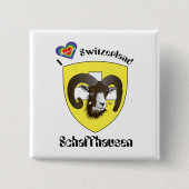 Schaffhausen Schweiz Button (Vorderseite)
