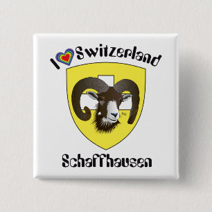 Schaffhausen Schweiz Button