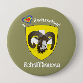 Schaffhausen Schweiz Button (Vorderseite)