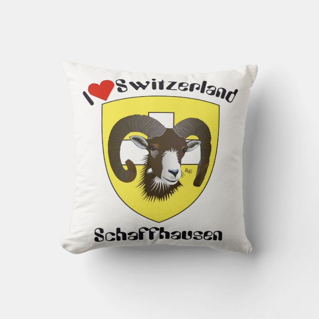 Schaffhausen Schweiz Kissen (Vorderseite)