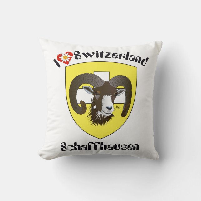 Schaffhausen Schweiz Kissen (Vorderseite)