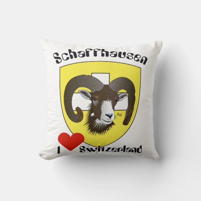 Schaffhausen Schweiz Kissen (Vorderseite)
