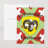 Schaffhausen Schweiz Postkarte (Vorne/Hinten)
