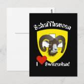 Schaffhausen Schweiz Postkarte (Vorne/Hinten)