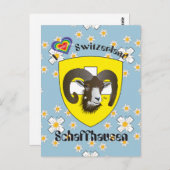 Schaffhausen Schweiz Postkarte (Vorne/Hinten)