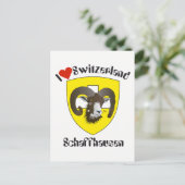 Schaffhausen Schweiz Postkarte (Stehend Vorderseite)