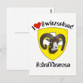 Schaffhausen Schweiz Postkarte (Vorne/Hinten)