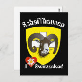 Schaffhausen Schweiz Postkarte (Vorne/Hinten)