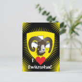 Schaffhausen Schweiz Postkarte (Stehend Vorderseite)