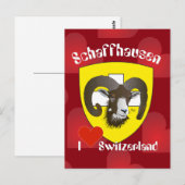 Schaffhausen Schweiz Postkarte (Vorne/Hinten)