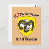 Schaffhausen Schweiz Postkarte (Vorne/Hinten)