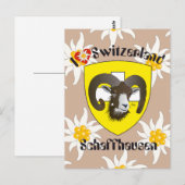 Schaffhausen Schweiz Postkarte (Vorne/Hinten)