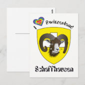 Schaffhausen Schweiz Postkarte (Vorne/Hinten)
