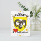 Schaffhausen Schweiz Postkarte (Stehend Vorderseite)