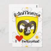 Schaffhausen Schweiz Postkarte (Vorne/Hinten)