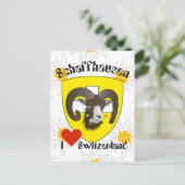 Schaffhausen Schweiz Postkarte (Stehend Vorderseite)