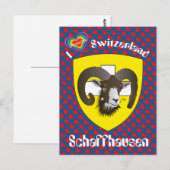 Schaffhausen Schweiz Postkarte (Vorne/Hinten)