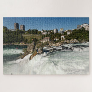 Schaffhausen Schweiz Rheinfäll Wasserfälle Puzzle