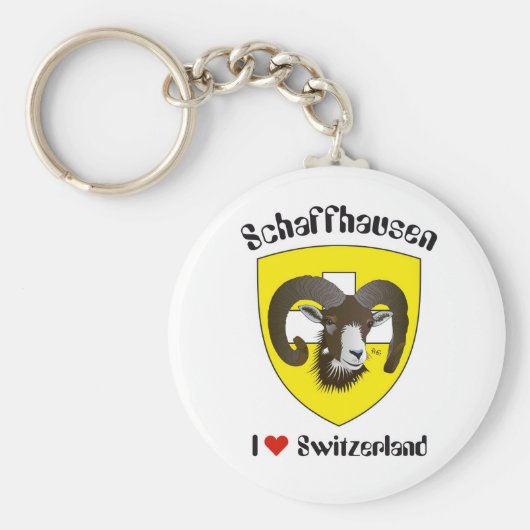 Schaffhausen Schweiz Schlüsselger Schlüsselanhänger (Vorne)