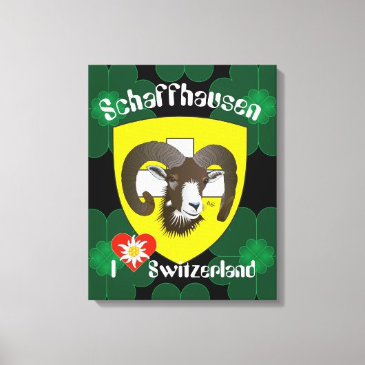 Schaffhausen - Schweiz - Suisse - Leinwand (Vorderseite)