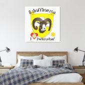 Schaffhausen - Schweiz - Suisse - Leinwand (Insitu (Schlafzimmer))