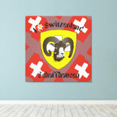 Schaffhausen - Schweiz - Suisse - Leinwand (Insitu (Holzboden))